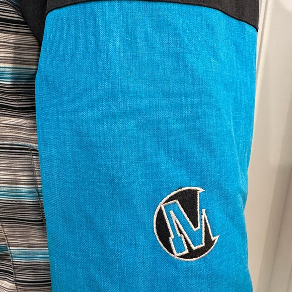 Monster Energy Blue Ski Snowboard Jacket Boys Size 14 Winter - Picture 13 of 14